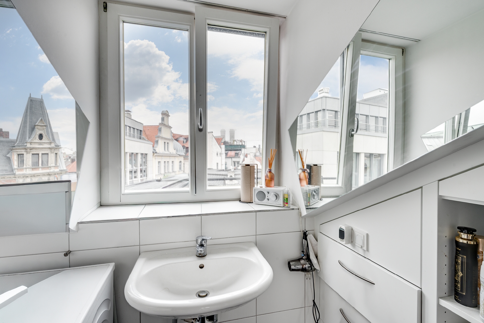 Ausblick Badezimmer